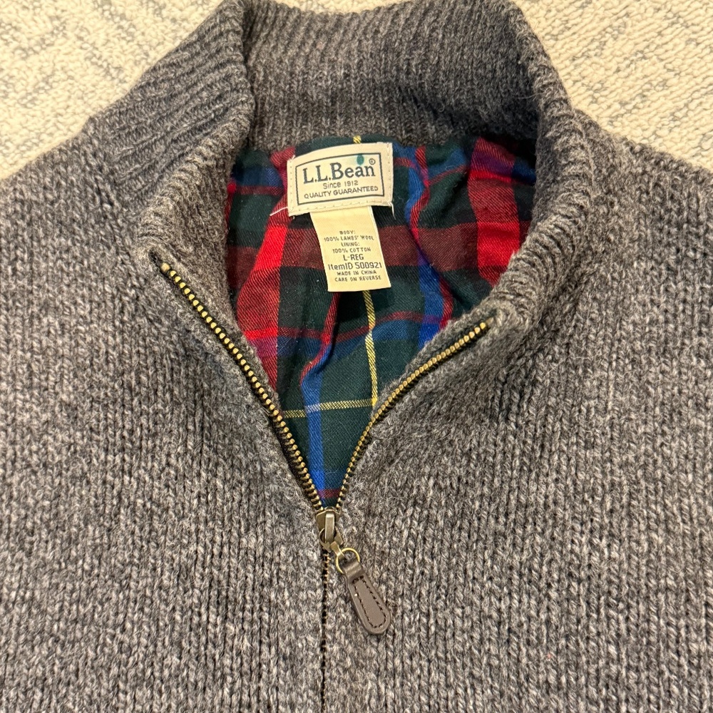 LL Bean Lambs Wool Sweater